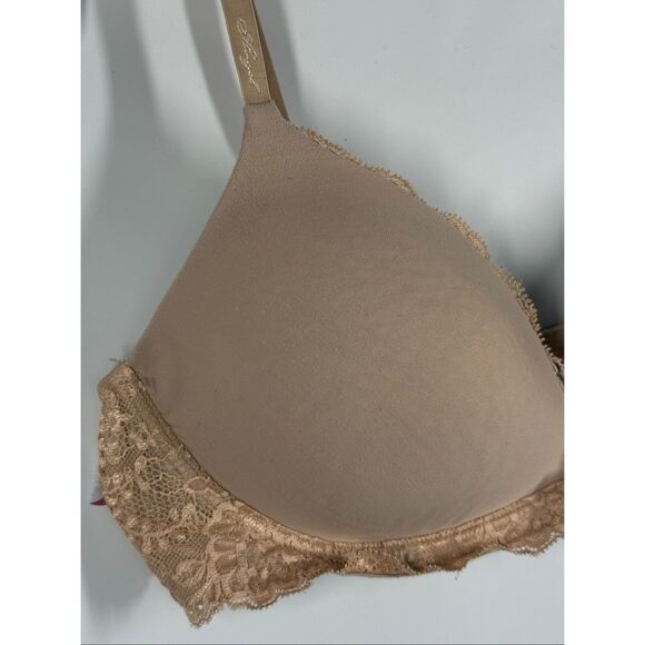 C11 Victoria’s Secret Angels Lined No Wire tan bra size 36C - Picture 5 of 8
